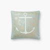 Home RIFLE PAPER Co. Figurative | Anchor Printed Pillow|Anchor Printed Pillow-Mint