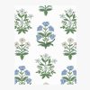 Home RIFLE PAPER Co. Samples | Mughal Rose Wallpaper Sample|Mughal Rose Navy Wallpaper Sample