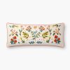 Home RIFLE PAPER Co. Floral | Wildwood Embroidered Pillow|Wildwood Embroidered Pillow-Black