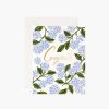 Cards & Occasions RIFLE PAPER Co. Congrats | Hydrangea Congrats Greeting Card|Hydrangea Congrats Greeting Card