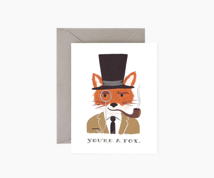 Cards & Occasions RIFLE PAPER Co. Love & Friendship | You'Re A Fox|You'Re A Fox