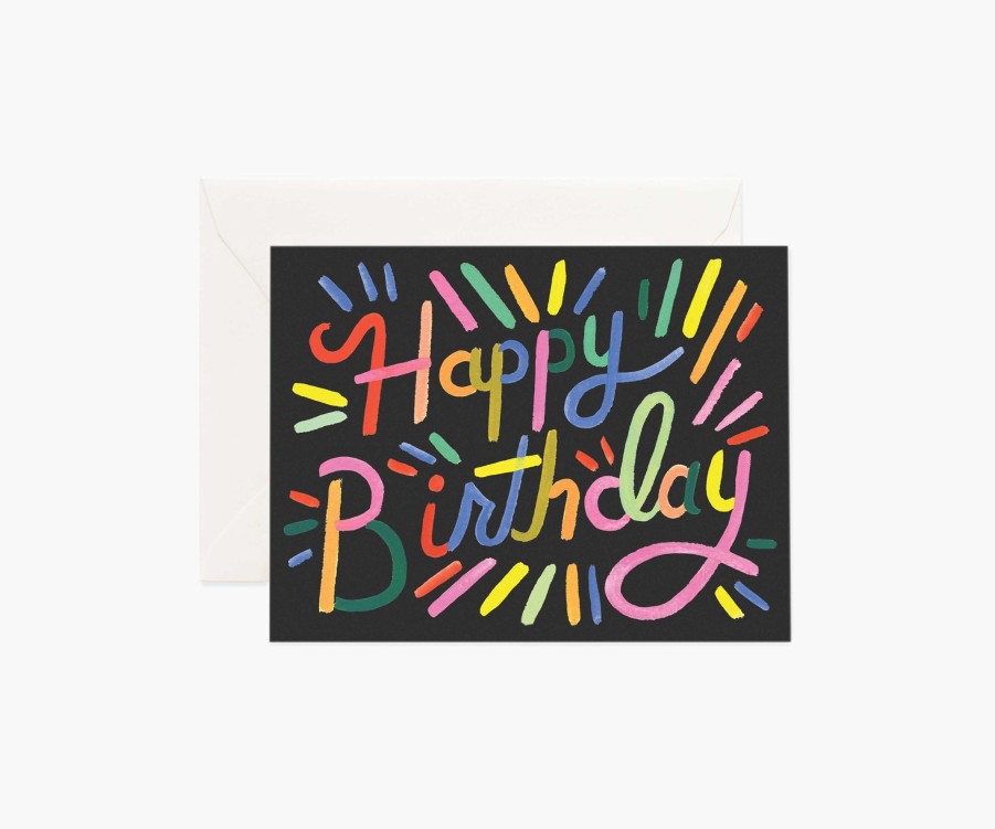 Cards & Occasions RIFLE PAPER Co. Birthday | Fireworks Birthday|Fireworks Birthday