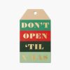 Cards & Occasions RIFLE PAPER Co. Ribbon & Tags | Don'T Open 'Till X-Mas Gift Tags|Don'T Open 'Till X-Mas Gift Tags