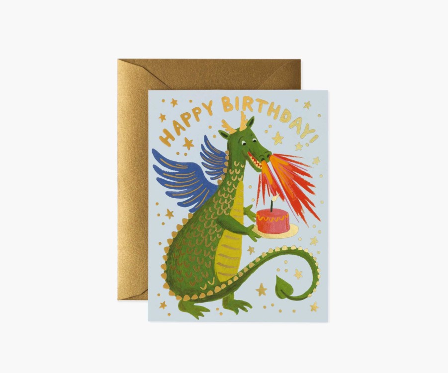 Cards & Occasions RIFLE PAPER Co. Birthday | Birthday Dragon|Birthday Dragon