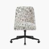 Home RIFLE PAPER Co. Desk Chairs | Oxford Desk Chair| Black & Cream Oxford Desk Chair