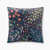 Home RIFLE PAPER Co. Floral | Wildwood Velvet Pillow|Wildwood Navy Velvet Pillow