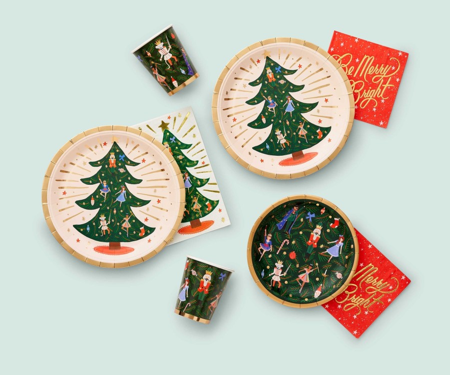 Cards & Occasions RIFLE PAPER Co. Plates | Holiday Small Plates| Small Plates Nutcracker