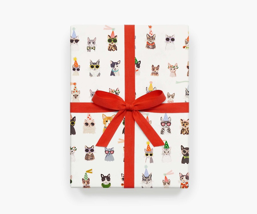 Cards & Occasions RIFLE PAPER Co. Sheets | Cool Cats Wrapping Sheets|Cool Cats Wrapping Sheets