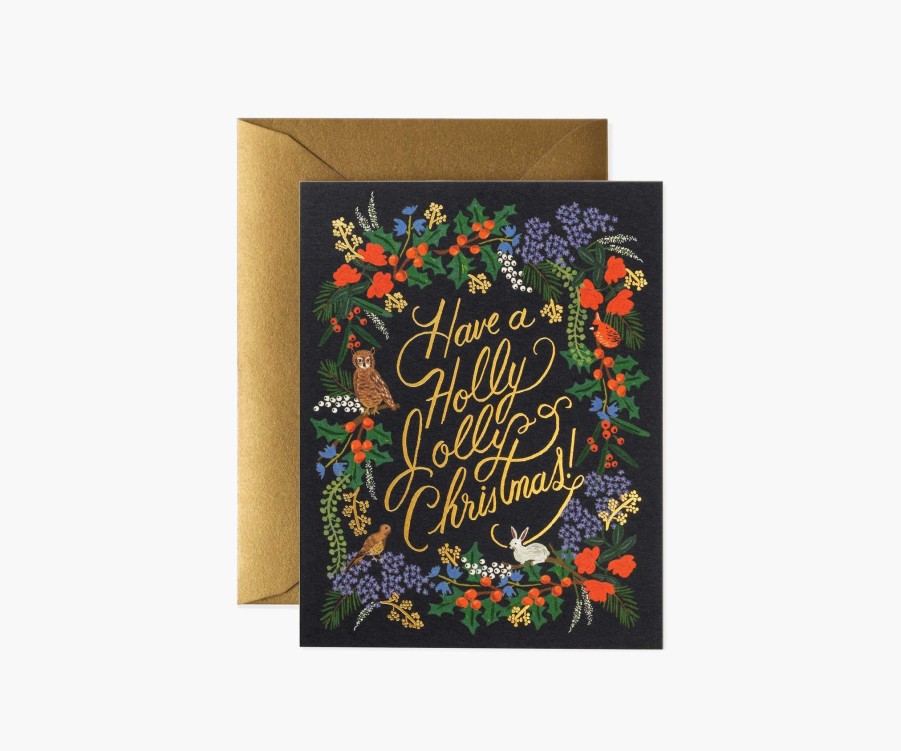 Cards & Occasions RIFLE PAPER Co. Christmas | Holly Jolly Christmas|Holly Jolly Christmas