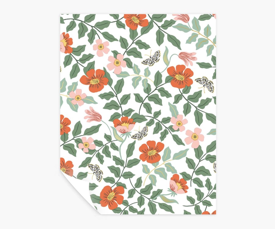 Home RIFLE PAPER Co. Peel & Stick | Primrose Peel & Stick Wallpaper Sample|Primrose Rose & Cream Peel & Stick Wallpaper Sample