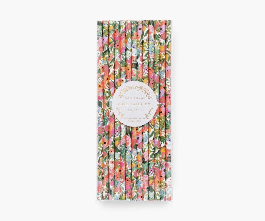 Cards & Occasions RIFLE PAPER Co. Cups & Straws | Paper Straws| Paper Straws