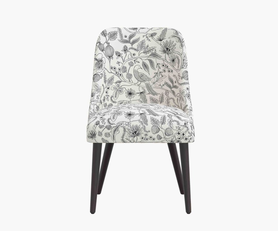 Home RIFLE PAPER Co. Dining Chairs | Clare Dining Chair| Black Clare Dining Chair