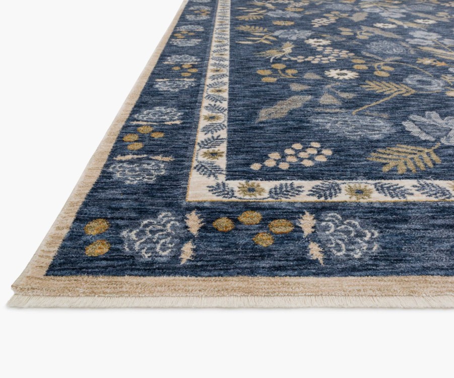 Home RIFLE PAPER Co. Traditional | Kismet Amphora Navy Power-Loomed Rug|Kismet Amphora Navy Power-Loomed Rug