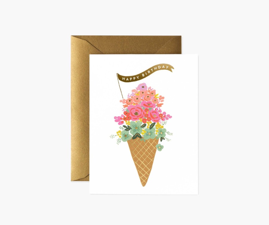 Cards & Occasions RIFLE PAPER Co. Birthday | Ice Cream Birthday|Ice Cream Birthday