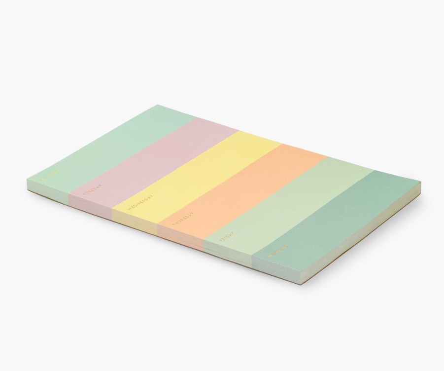 Desk & Journals RIFLE PAPER Co. To-Do Pads | Large Memo Notepad|Numbered Color Block Large Memo Notepad