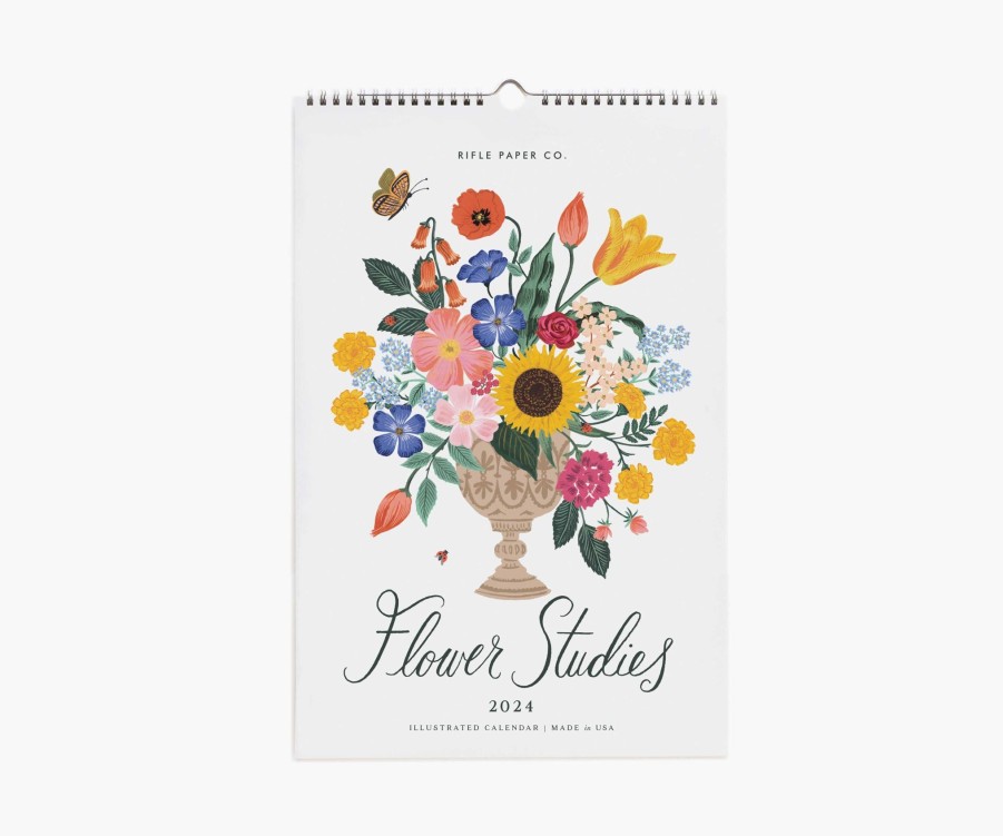 Desk & Journals RIFLE PAPER Co. | 2024 Wall Calendar|2024 Wall Calendar