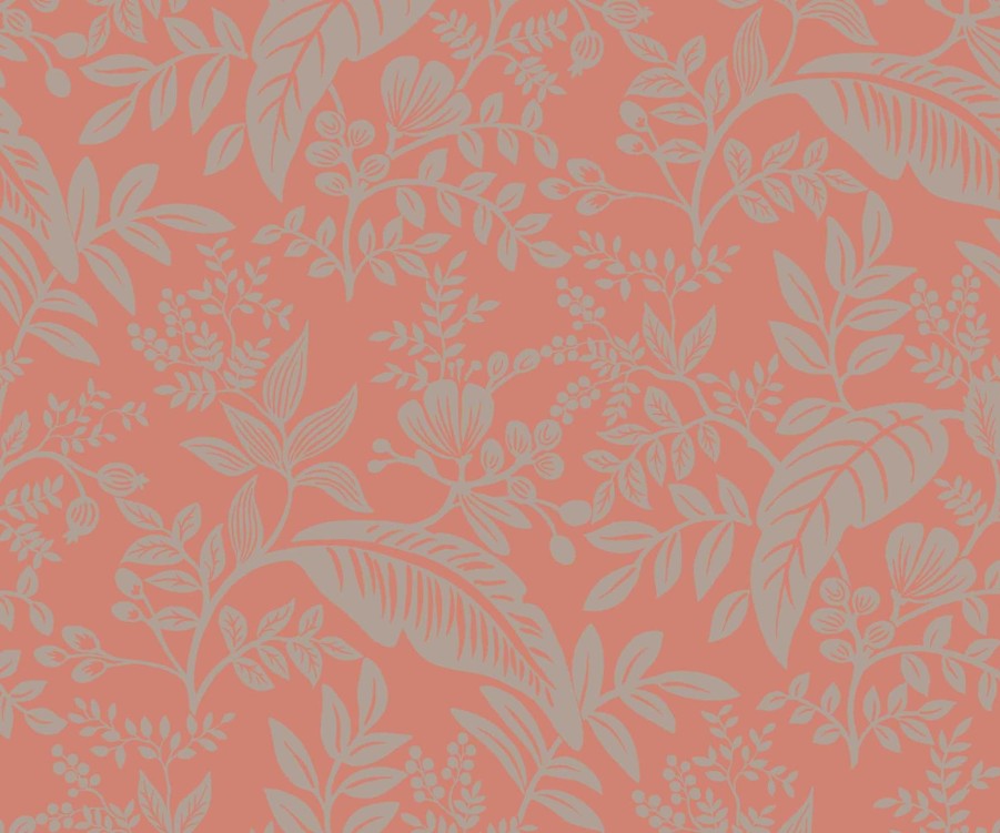 Home RIFLE PAPER Co. Traditional | Canopy Wallpaper|Canopy Rose Wallpaper Double Roll