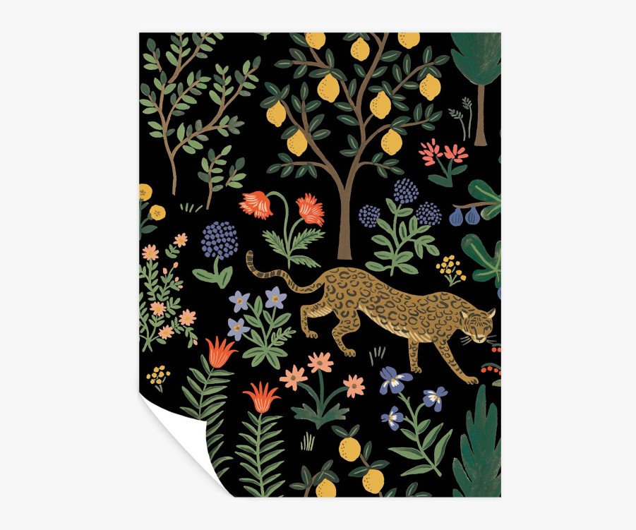 Home RIFLE PAPER Co. Peel & Stick | Menagerie Peel & Stick Wallpaper Sample|Menagerie Cream Peel & Stick Wallpaper Sample