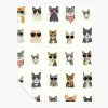 Home RIFLE PAPER Co. Peel & Stick | Cool Cats Peel & Stick Wallpaper Sample|Cool Cats White Multi Peel & Stick Wallpaper Sample