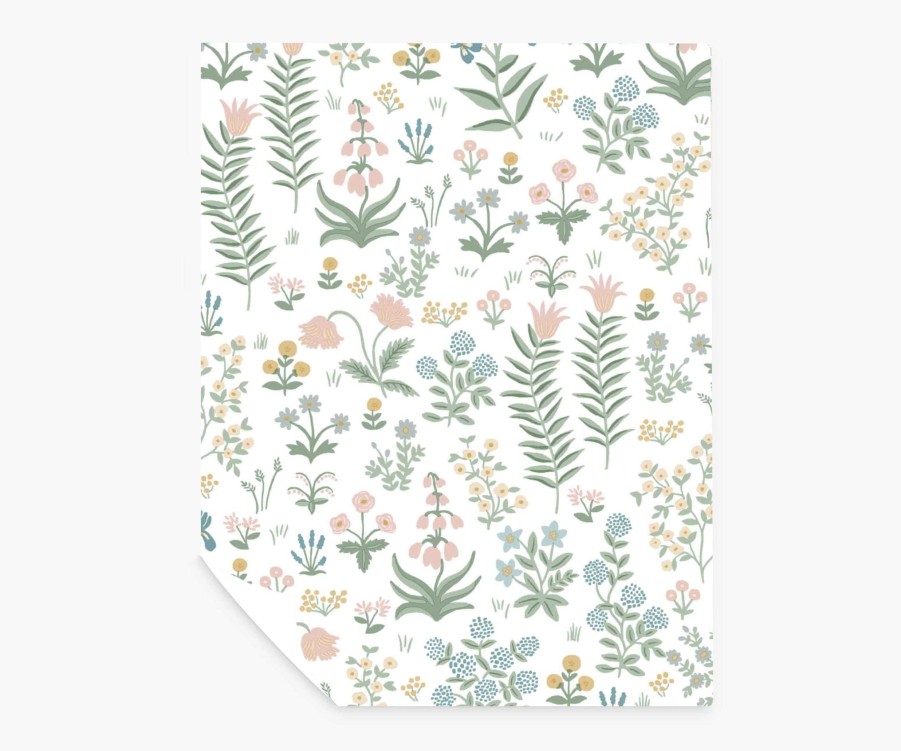 Home RIFLE PAPER Co. Peel & Stick | Menagerie Garden Peel & Stick Wallpaper Sample|Menagerie Garden Blush Multi Peel & Stick Wallpaper Sample