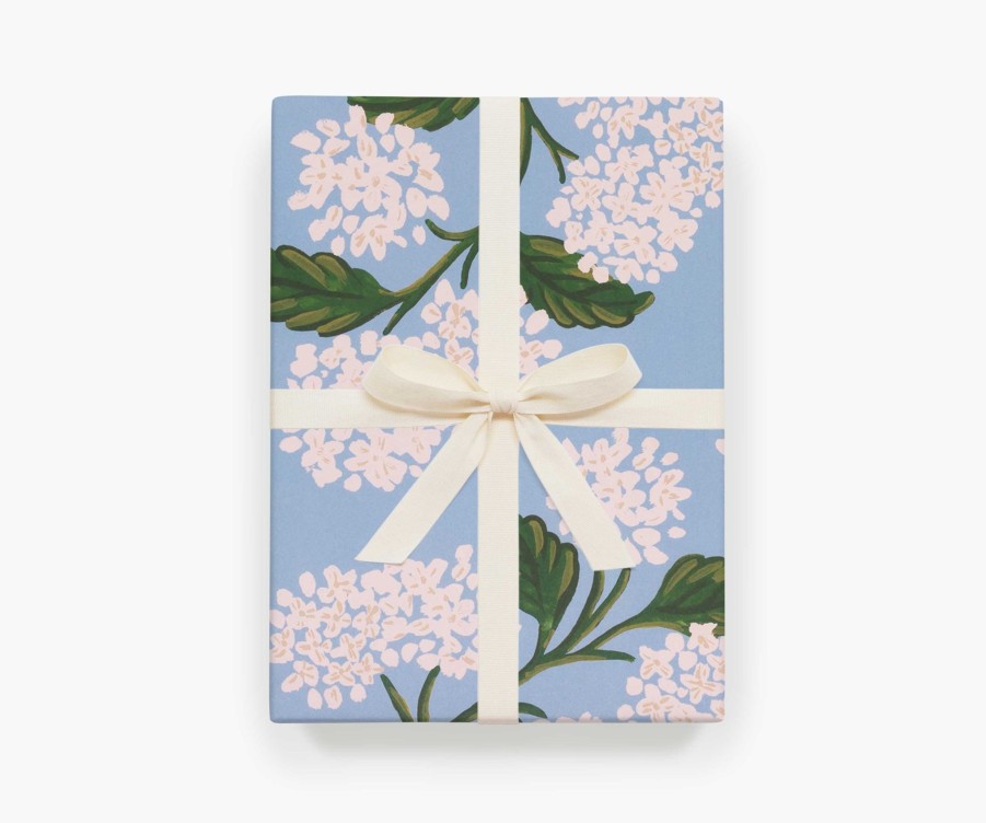 Cards & Occasions RIFLE PAPER Co. Sheets | Hydrangea Wrapping Sheets|Hydrangea Wrapping Sheets