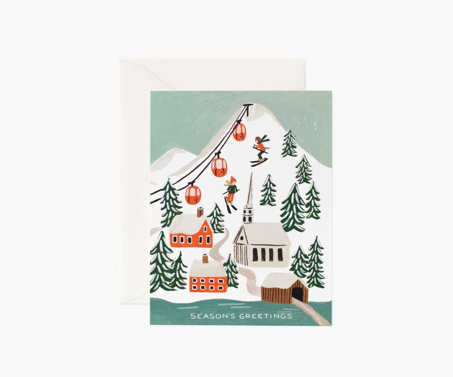 Cards & Occasions RIFLE PAPER Co. Christmas | Holiday Snow Scene|Holiday Snow Scene