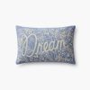 Home RIFLE PAPER Co. Sayings | Dream Embroidered Pillow|Dream Embroidered Pillow-Blue