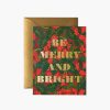 Cards & Occasions RIFLE PAPER Co. Christmas | Merry Berry Greeting Card|Merry Berry Greeting Card