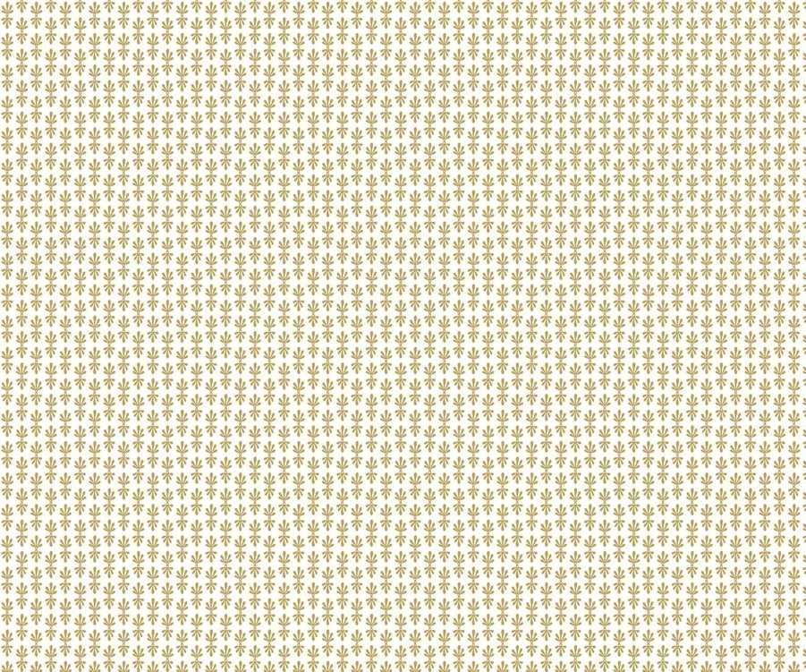 Home RIFLE PAPER Co. Traditional | Petal Wallpaper|Petal White & Metallic Gold Wallpaper Double Roll