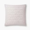 Home RIFLE PAPER Co. Floral | Trellis Embroidered Pillow|Trellis Embroidered Pillow-Grey