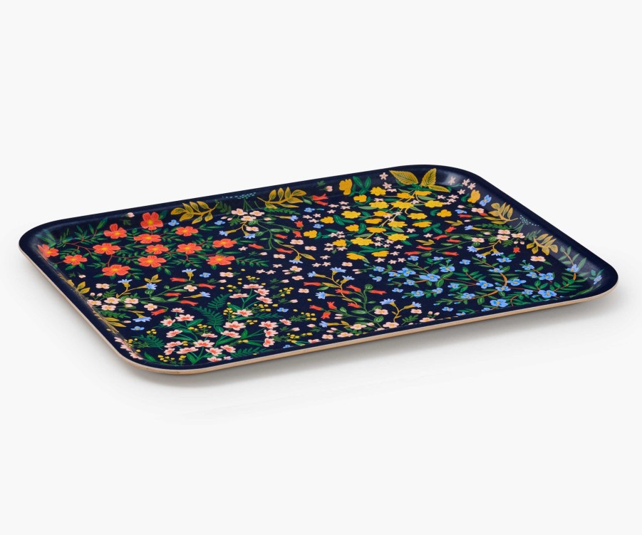 Home RIFLE PAPER Co. Serving Trays | Large Rectangle Serving Tray| Large Rectangle Serving Tray