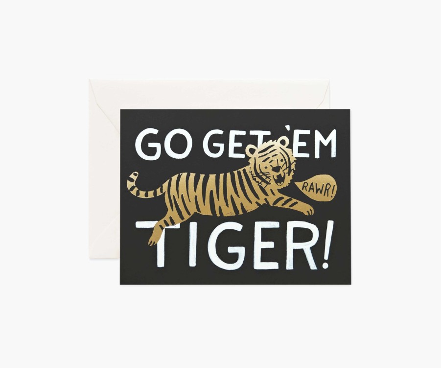 Cards & Occasions RIFLE PAPER Co. Congrats | Go Get 'Em Tiger|Go Get 'Em Tiger