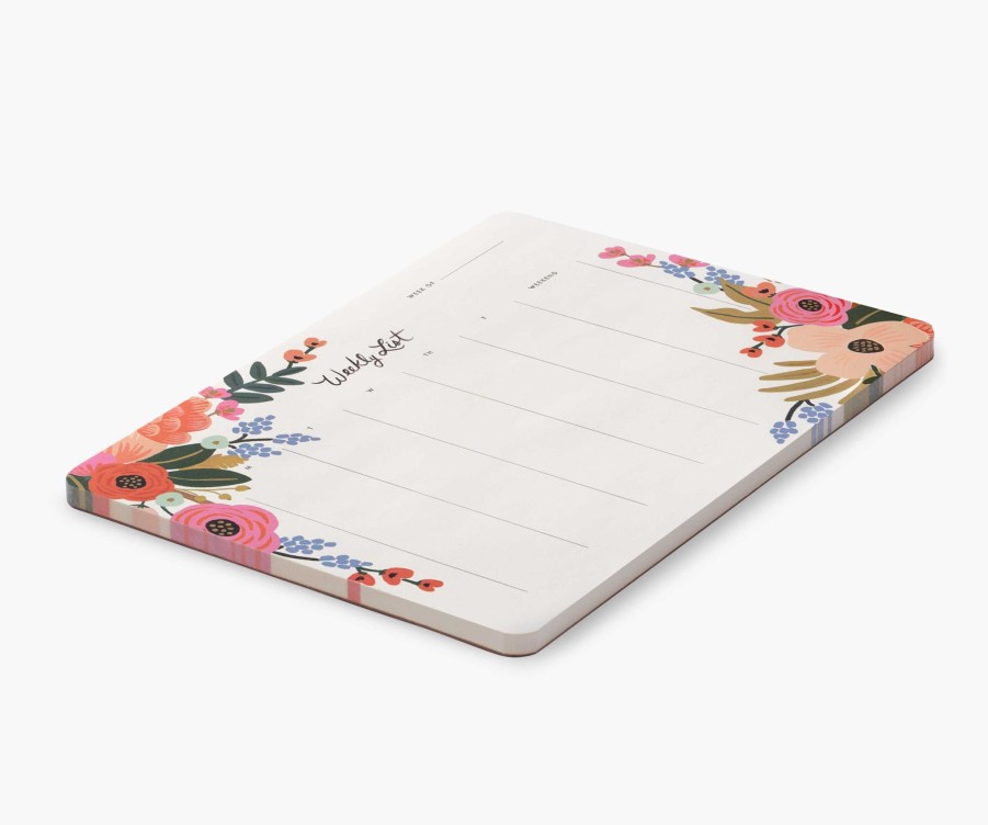 Desk & Journals RIFLE PAPER Co. Weekly Pads | Weekly Desk Pad| Weekly Desk Pad