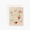 Cards & Occasions RIFLE PAPER Co. Sympathy | Floral Here For You Greeting Card|Floral Here For You Greeting Card