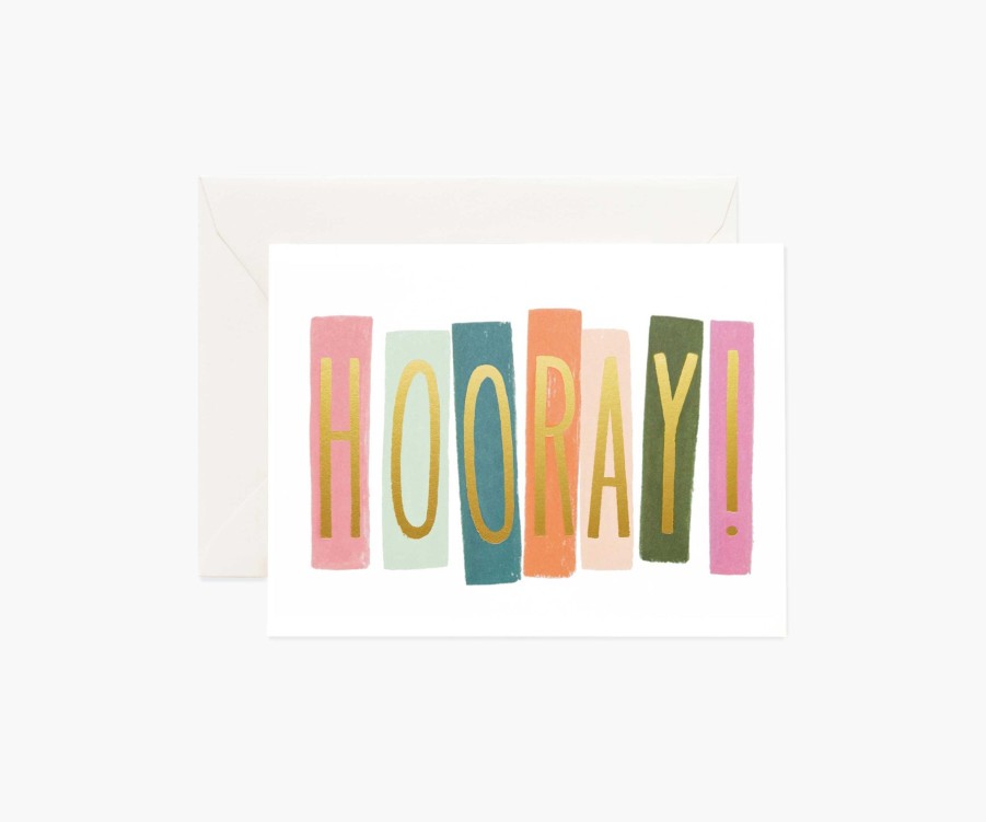 Cards & Occasions RIFLE PAPER Co. Congrats | Hooray!|Hooray!