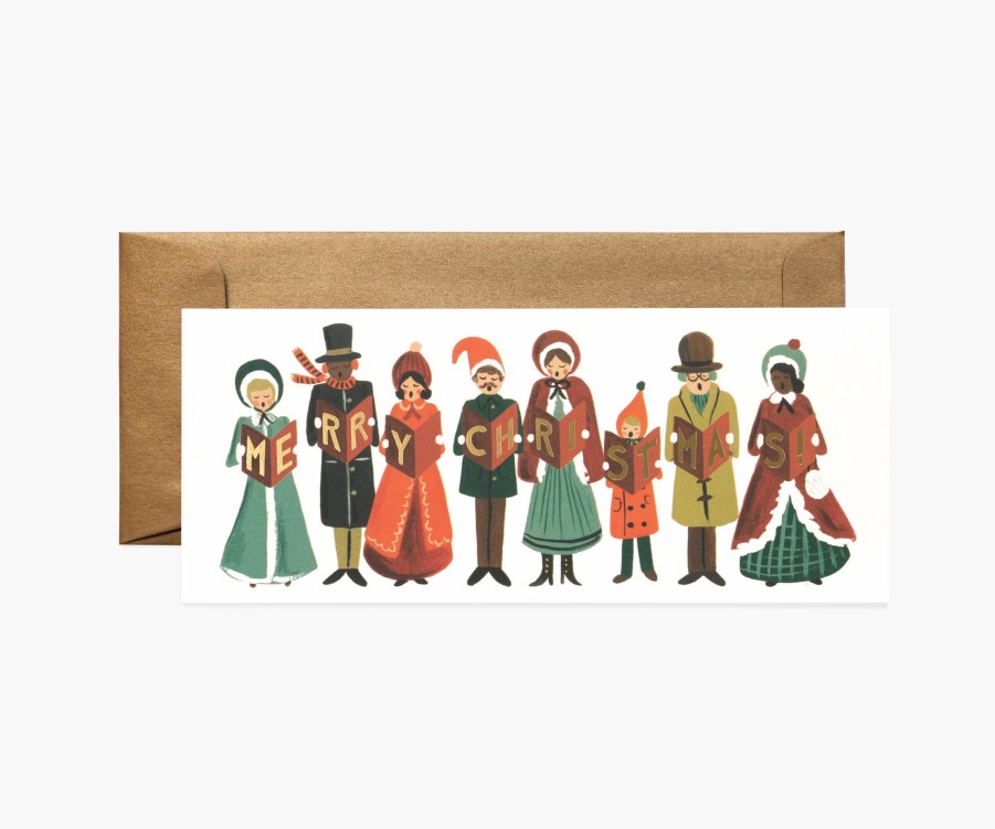 Cards & Occasions RIFLE PAPER Co. Christmas | Carolers Christmas|Carolers Christmas