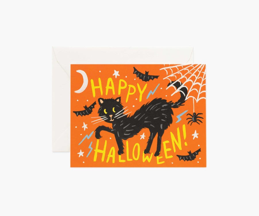 Cards & Occasions RIFLE PAPER Co. Halloween | Black Cat|Black Cat