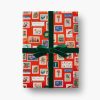 Cards & Occasions RIFLE PAPER Co. Rolls | Holiday Stamps Continuous Wrapping Roll|Holiday Stamps Continuous Wrapping Roll