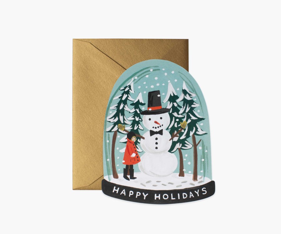 Cards & Occasions RIFLE PAPER Co. Christmas | Snow Globe|Snow Globe