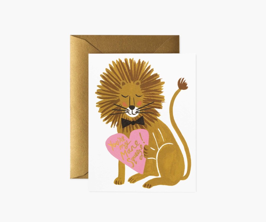 Cards & Occasions RIFLE PAPER Co. Love & Friendship | You'Re My Mane Squeeze|You'Re My Mane Squeeze