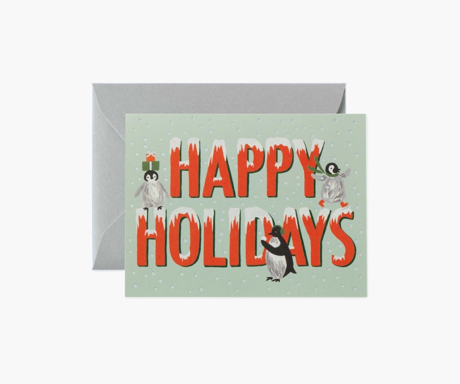 Cards & Occasions RIFLE PAPER Co. Christmas | Holidays On Ice|Holidays On Ice