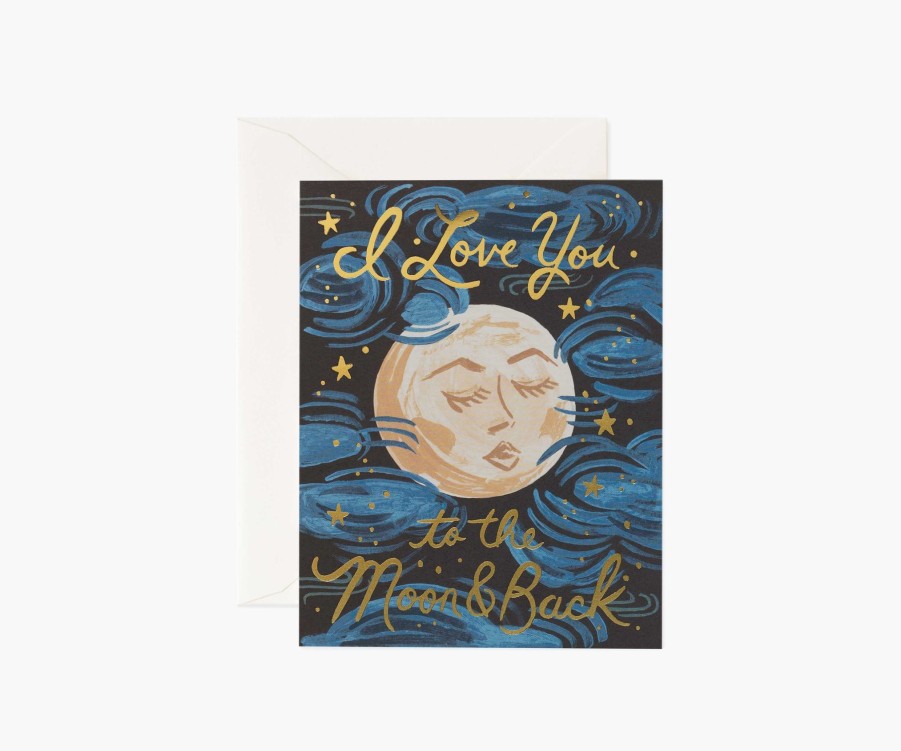 Cards & Occasions RIFLE PAPER Co. Love & Friendship | To The Moon And Back|To The Moon And Back