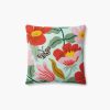 Home RIFLE PAPER Co. Floral | Primrose Embroidered Pillow|Primrose Mint Embroidered Pillow