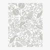 Home RIFLE PAPER Co. Samples | Pomegranate Wallpaper Sample|Pomegranate White & Metallic Gold Wallpaper Sample