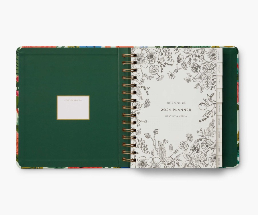 Desk & Journals RIFLE PAPER Co. | 2024 17-Month Planner|2024 17-Month Covered Planner