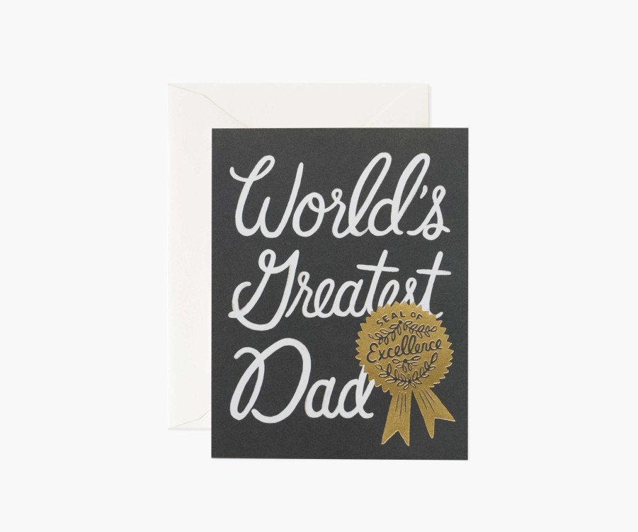 Cards & Occasions RIFLE PAPER Co. Father'S Day | World'S Greatest Dad|World'S Greatest Dad