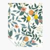 Home RIFLE PAPER Co. Peel & Stick | Citrus Grove Peel & Stick Wallpaper Sample|Citrus Grove White Peel & Stick Wallpaper Sample