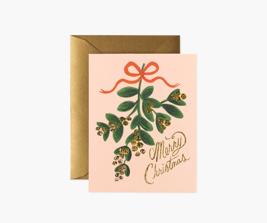 Cards & Occasions RIFLE PAPER Co. Christmas | Mistletoe Christmas|Mistletoe Christmas