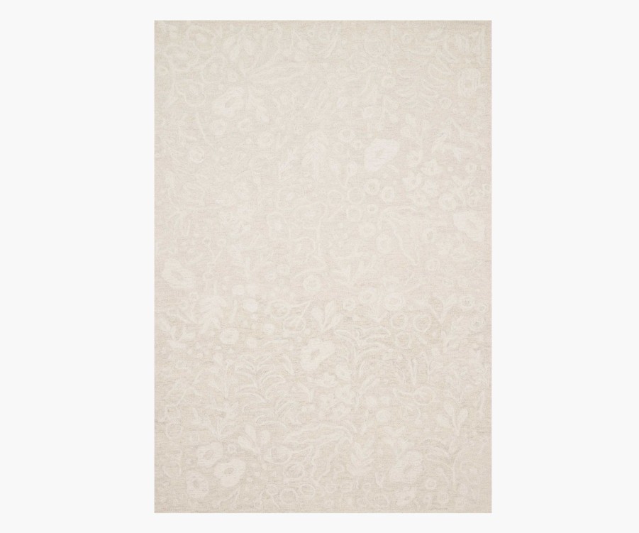 Home RIFLE PAPER Co. Neutral | Tapestry Marion Ivory Wool-Hooked Rug|Tapestry Marion Ivory Wool-Hooked Rug